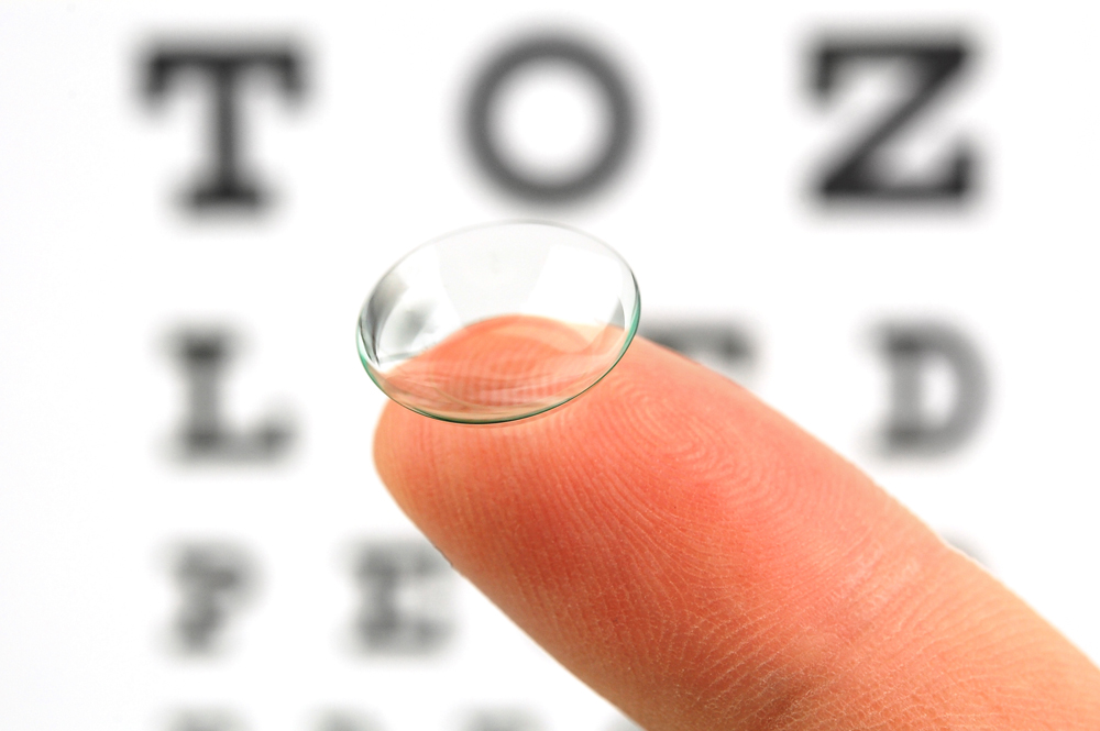 contact lens eye exam