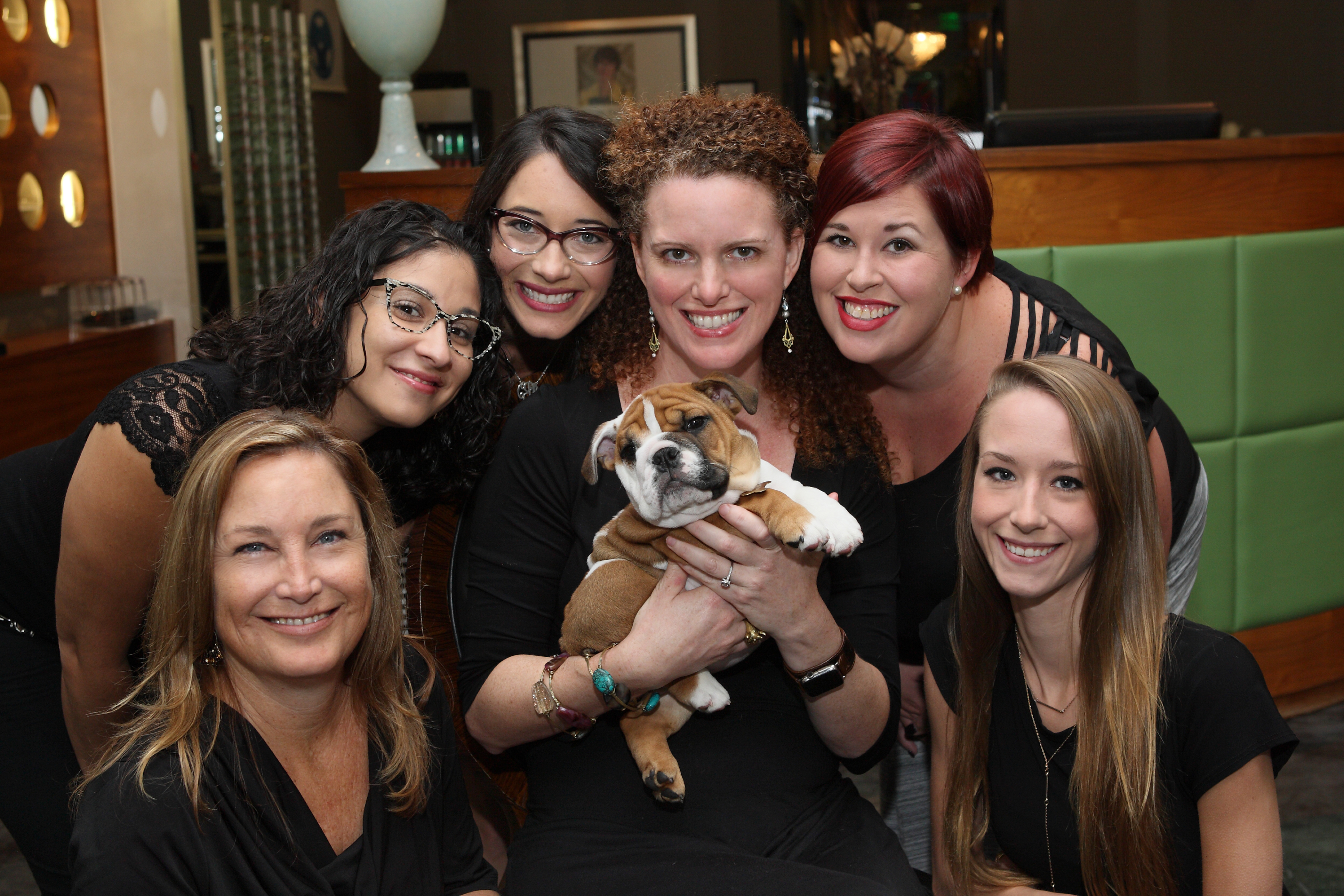 image of our eye care team. 