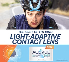 Acuvue Oasys Transition Contact Lenses Light To Dark