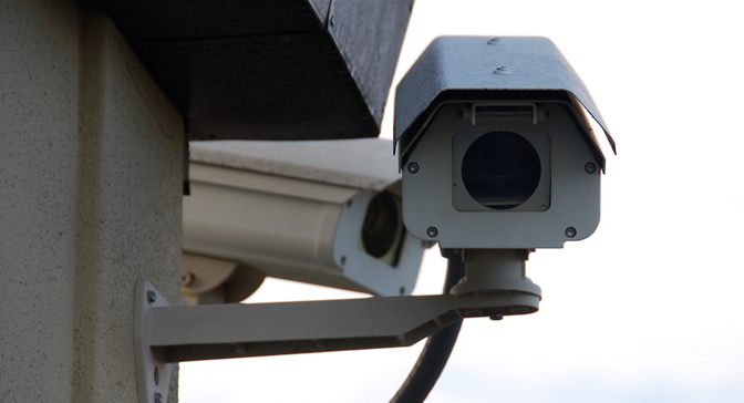 We have surveillance cameras watching your units.
