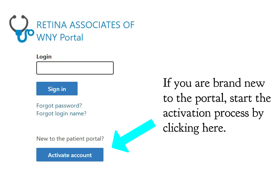 activate account button